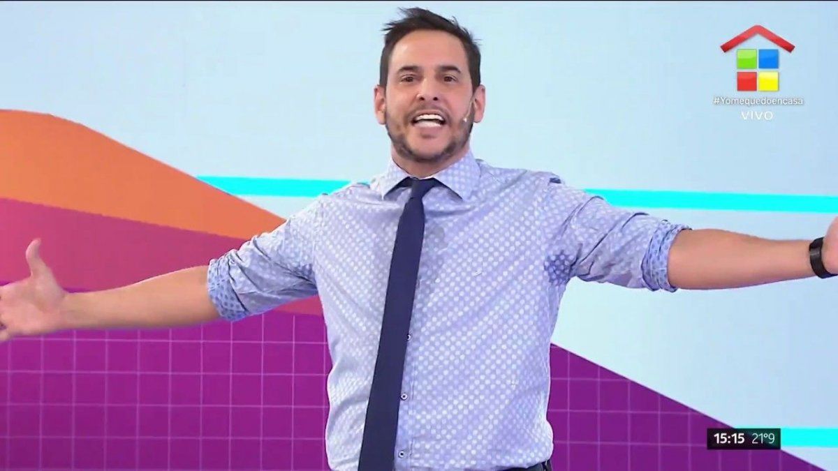 Rodrigo Lussich sacadísimo con una figura central de Telefe