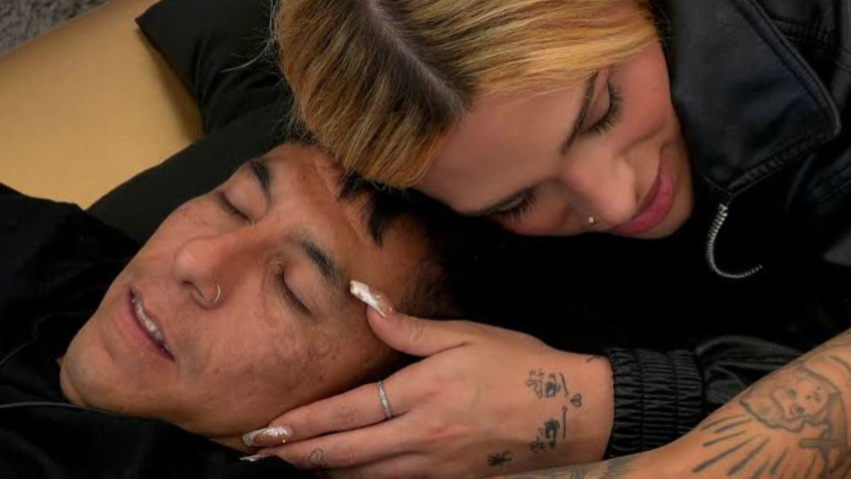 Brian Sarmiento y Danelik protagonizaron el momento más romántico en una fiesta de Gran Hermano.