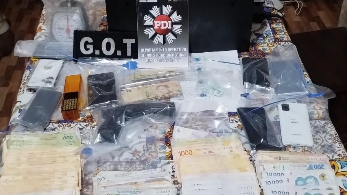 Megaoperativo antidroga en Esperanza. Megaoperativo antidroga en Esperanza.