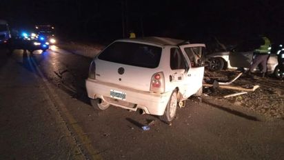 Tragedia en Ruta 7: dos trabajadores petroleros murieron tras un choque frontal entre dos autos