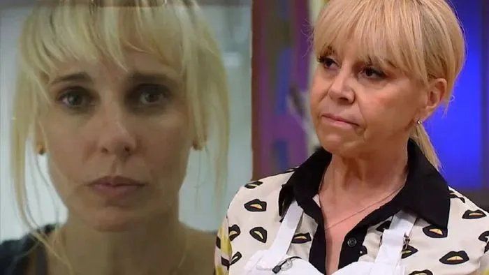 Julieta Cardinali mostró su parecido con Claudia Villafañe en la serie de Maradona.