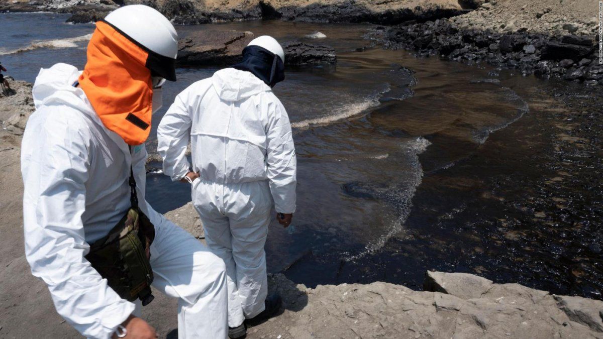 Se produjo un segundo derrame de petróleo en las costas de Perú.