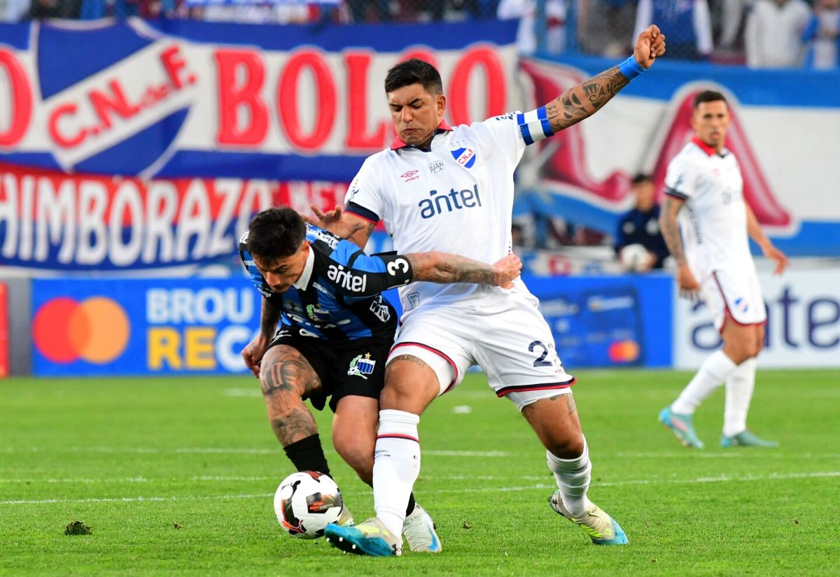 Diego Polenta, capit&aacute;n de Nacional de Uruguay.
