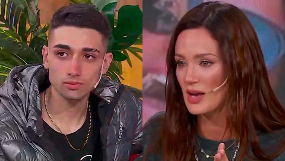 Paula Chaves conoció al motoquero que la ayudó con sus hijos.