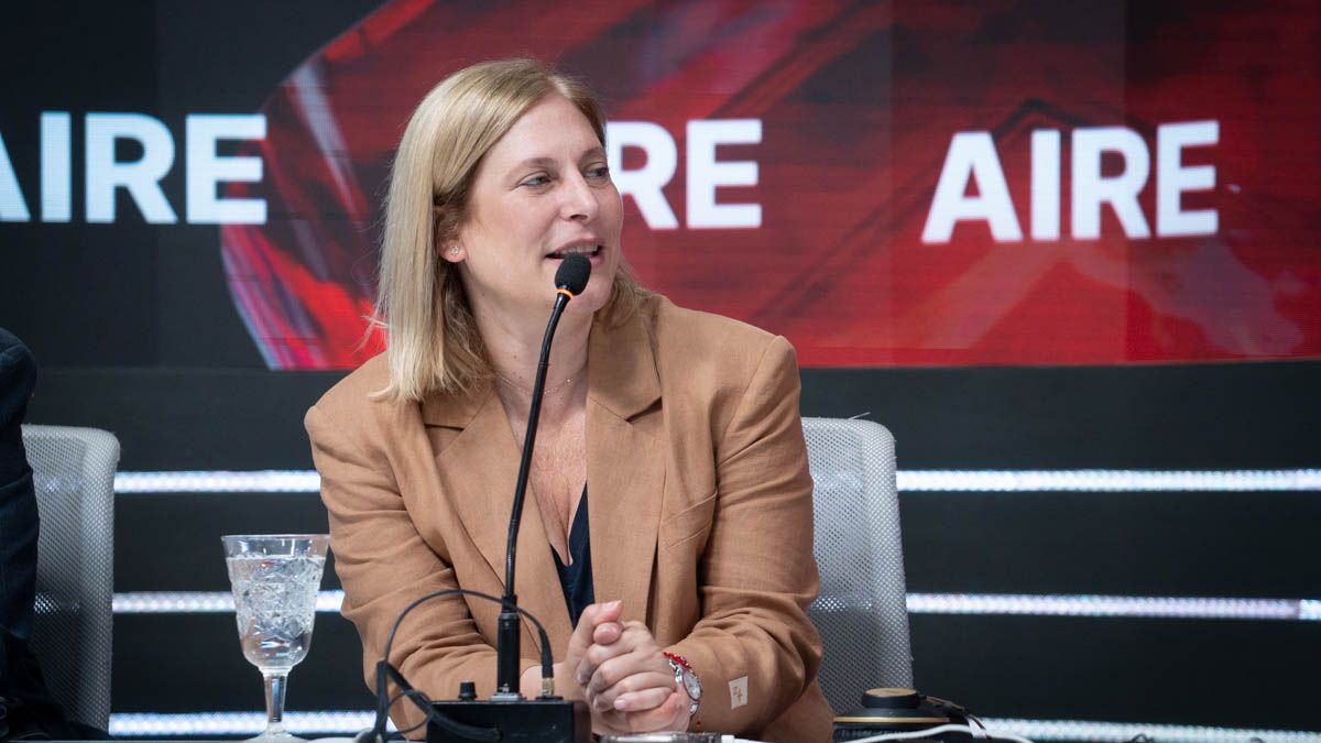 Gisela Scaglia, vicegobernadora de Santa Fe y candidata a diputada nacional por Provincias Unidas.