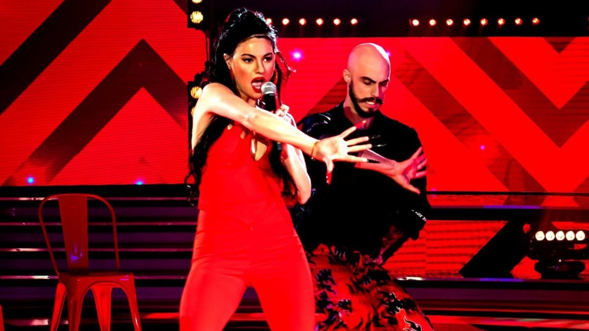 Ángel de Brito y el resto de los jurados de ShowMatch se mostraron implacables en su devolución a Sofía Jujuy Jiménez .