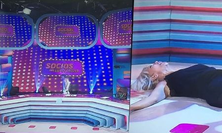 Fuerte accidente de Graciela Alfano en El Trece Fuerte accidente de Graciela Alfano en El Trece