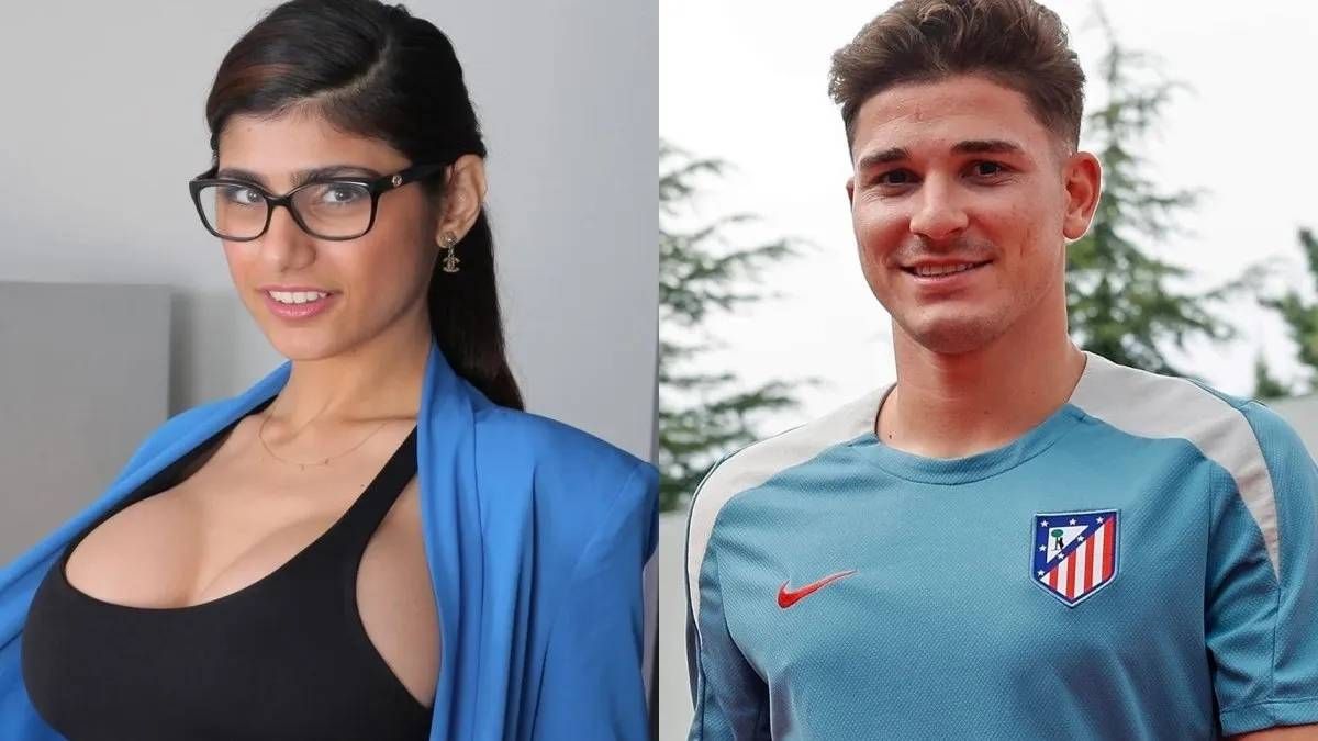La actriz de contenido para adultos Mia Khalifa fue vinculada a Julián Álvarez.