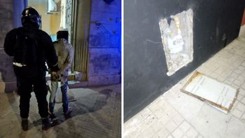 Detuvieron a un hombre en el centro de Santa Fe por robar caños de gas de domicilios