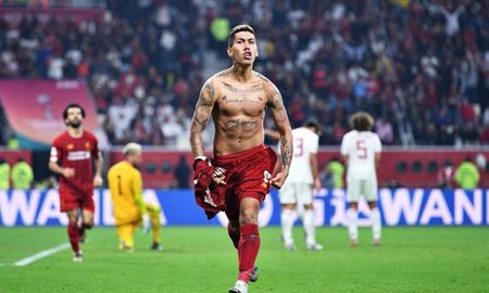 la foto viral de firmino tras el gol al flamengo la foto viral de firmino tras el gol al flamengo