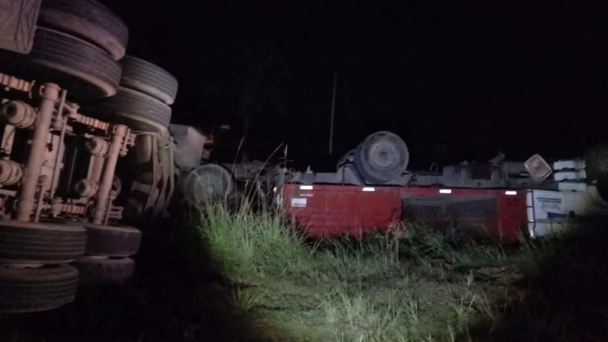 Las imágenes del accidente que se produjo hace tres semanas en Colonia Francesa.