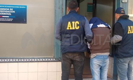 El albañil quedó a disposición de la Agencia de Investigación Criminal cuando se entregó en la Seccional Tercera. El albañil quedó a disposición de la Agencia de Investigación Criminal cuando se entregó en la Seccional Tercera.