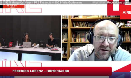 Federico Lorenz relató los vínculos previos a la guerra por las Islas Malvinas. Federico Lorenz relató los vínculos previos a la guerra por las Islas Malvinas.