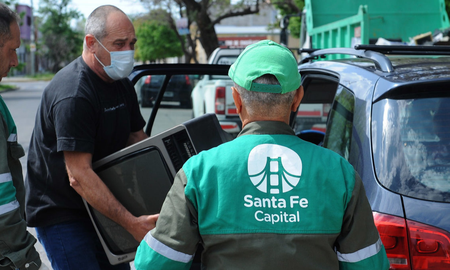 La Municipalidad recolectó más de 3600 kilos de aparatos eléctricos y electrónicos La Municipalidad recolectó más de 3600 kilos de aparatos eléctricos y electrónicos