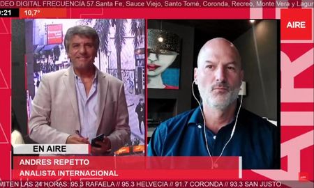 Se tensó el conflicto entre Hamas y el Estado de Israel en los últimos días. Andrés Repettó explicó en una entrevista con Luis Mino por qué se generó el bombardeo. Se tensó el conflicto entre Hamas y el Estado de Israel en los últimos días. Andrés Repettó explicó en una entrevista con Luis Mino por qué se generó el bombardeo.