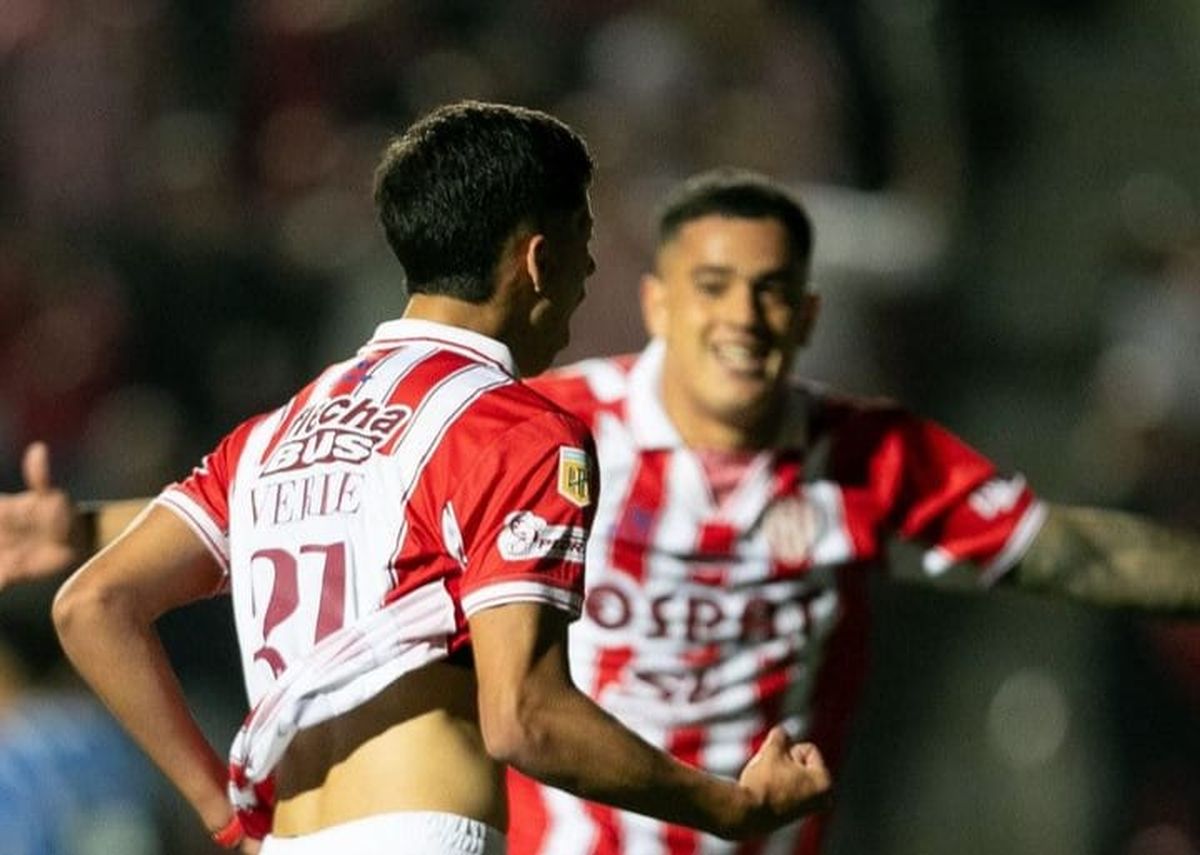 Lionel Verde marcó su primer gol en Unión