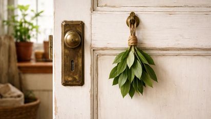 Para qué sirve poner hojas de laurel detrás de la puerta y qué simboliza en el hogar
