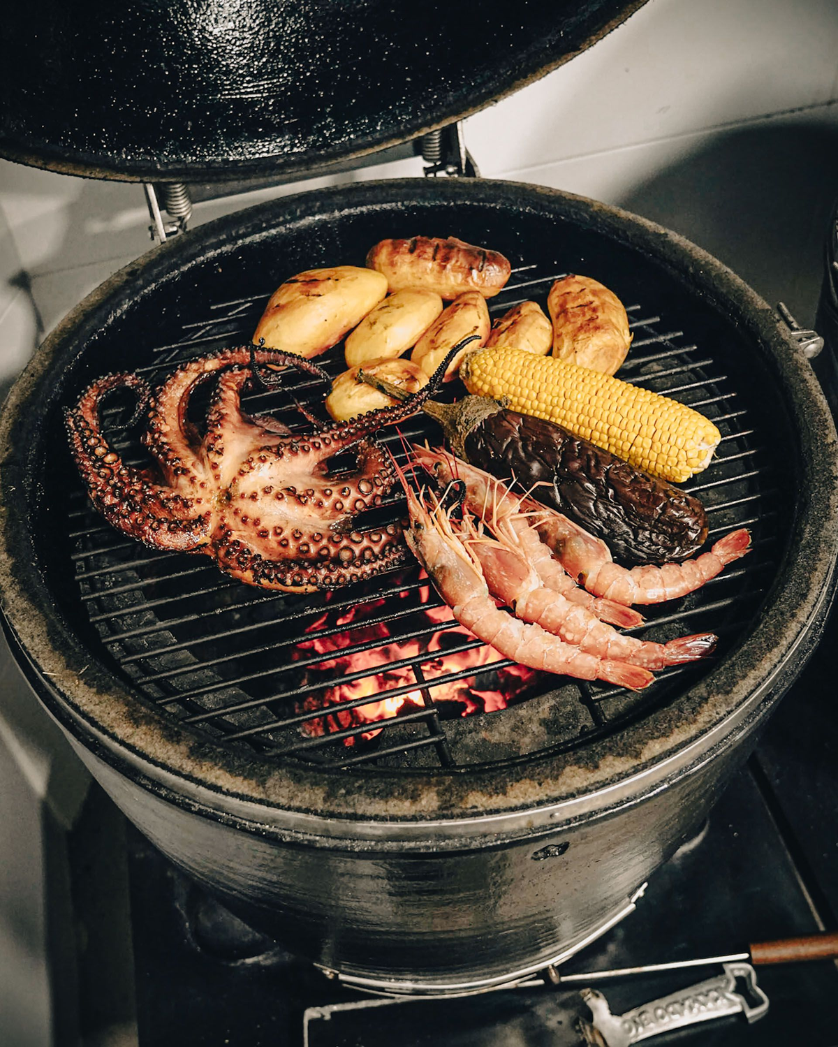 Comidas realizadas en el kamado, horno japon&eacute;s&nbsp;