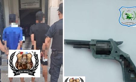 Barrio San Agustín: dos detenidos armados Barrio San Agustín: dos detenidos armados