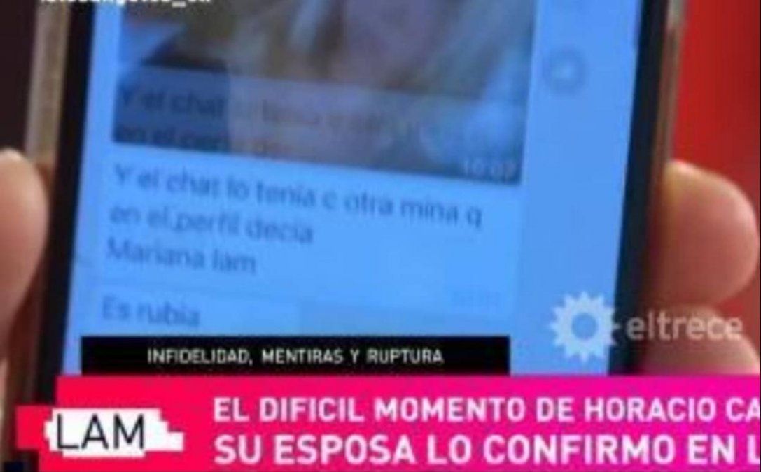 Así delató Ángel de Brito a Mariana Brey.