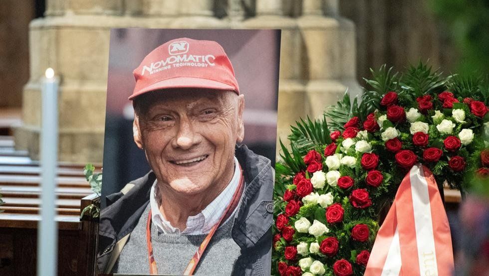 Último adiós a Niki Lauda en Viena, una leyenda de la Fórmula 1