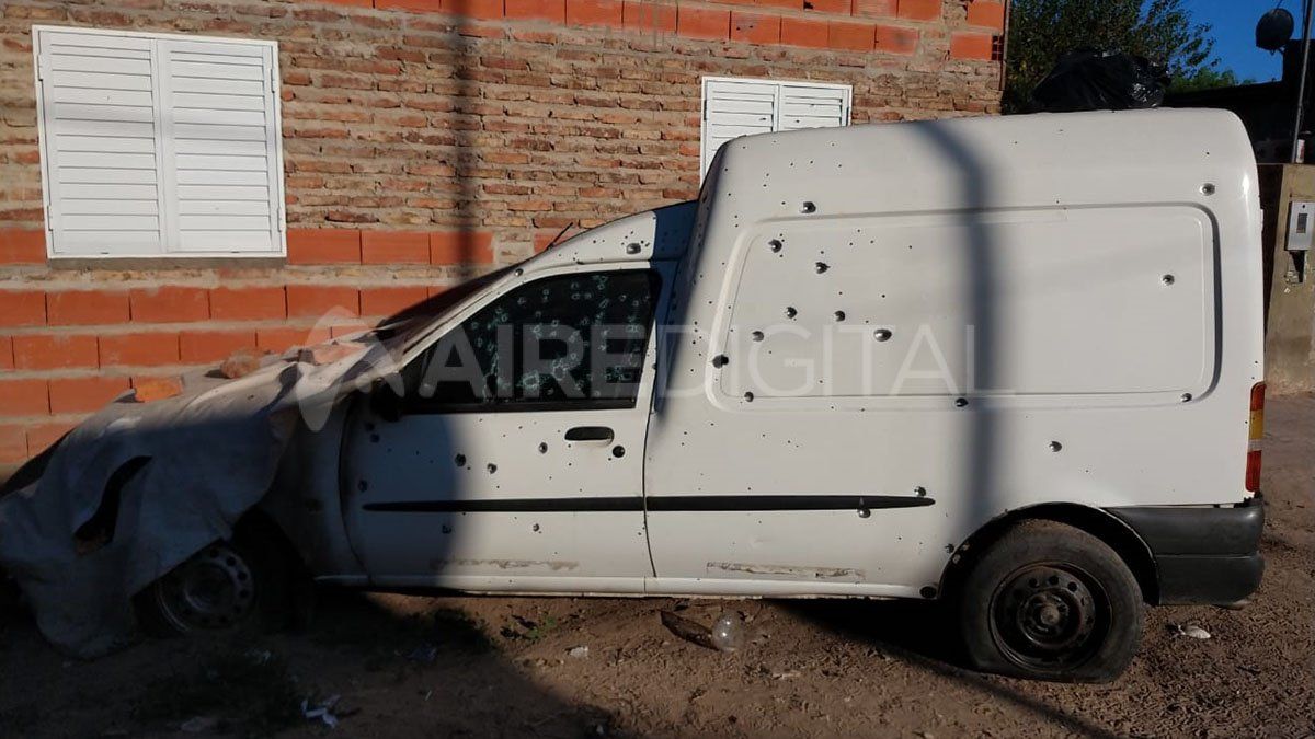 Habló el dueño de la camioneta acribillada a balazos ayer en La Guardia