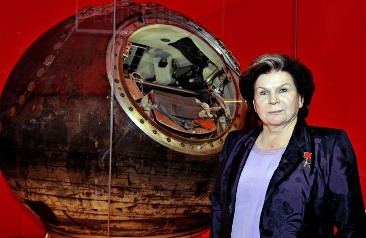 La cosmonauta rusa Valentina Tereshkova está prohibida por Estados Unidos.&nbsp;