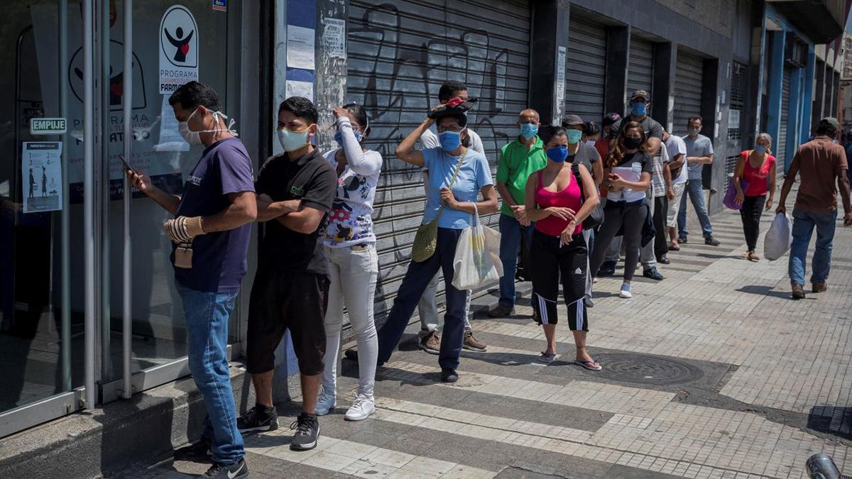 Venezuela acumula 155.655 casos confirmados de Covid-19 y más de 1.500 muertes según cifras oficiales.