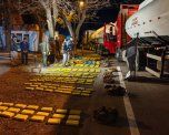 El hallazgo de los paquetes de cocaína a cargo de la Gendarmería Nacional