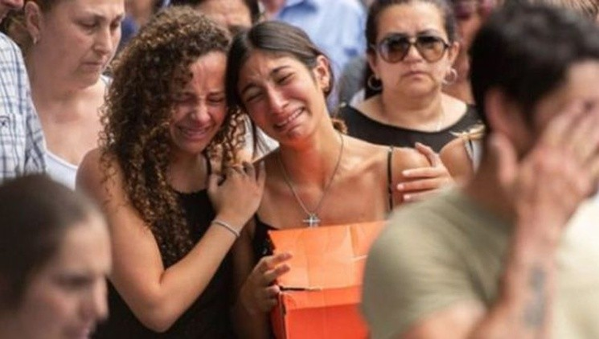 Julieta Rossi en el día en que Fernando hubiese cumplido años;