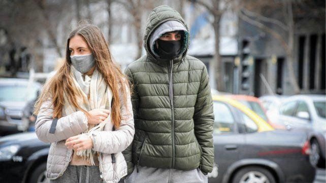 En Rosario está pronosticado que las temperaturas mínimas entre -5 °C y 5 °C.