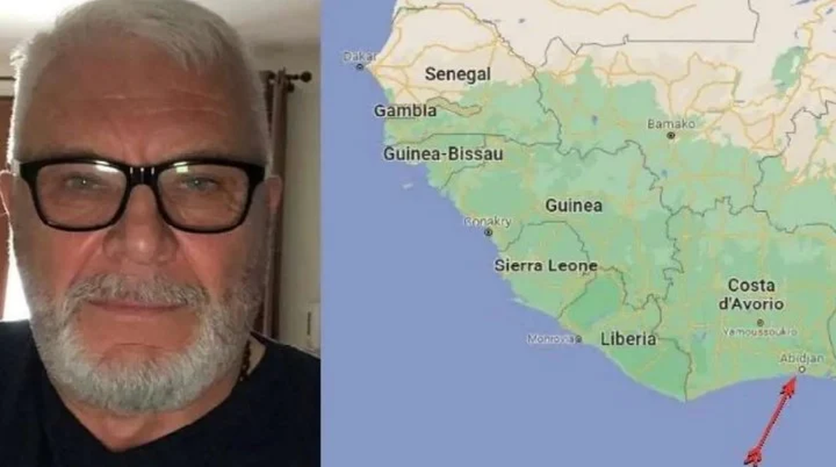 Claudio Formenton cayó en la trampa y viajó a Costa de Marfil.