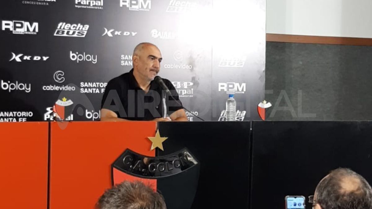 El descargo de Iván Delfino tras su salida de Colón: Las decisiones no son mías