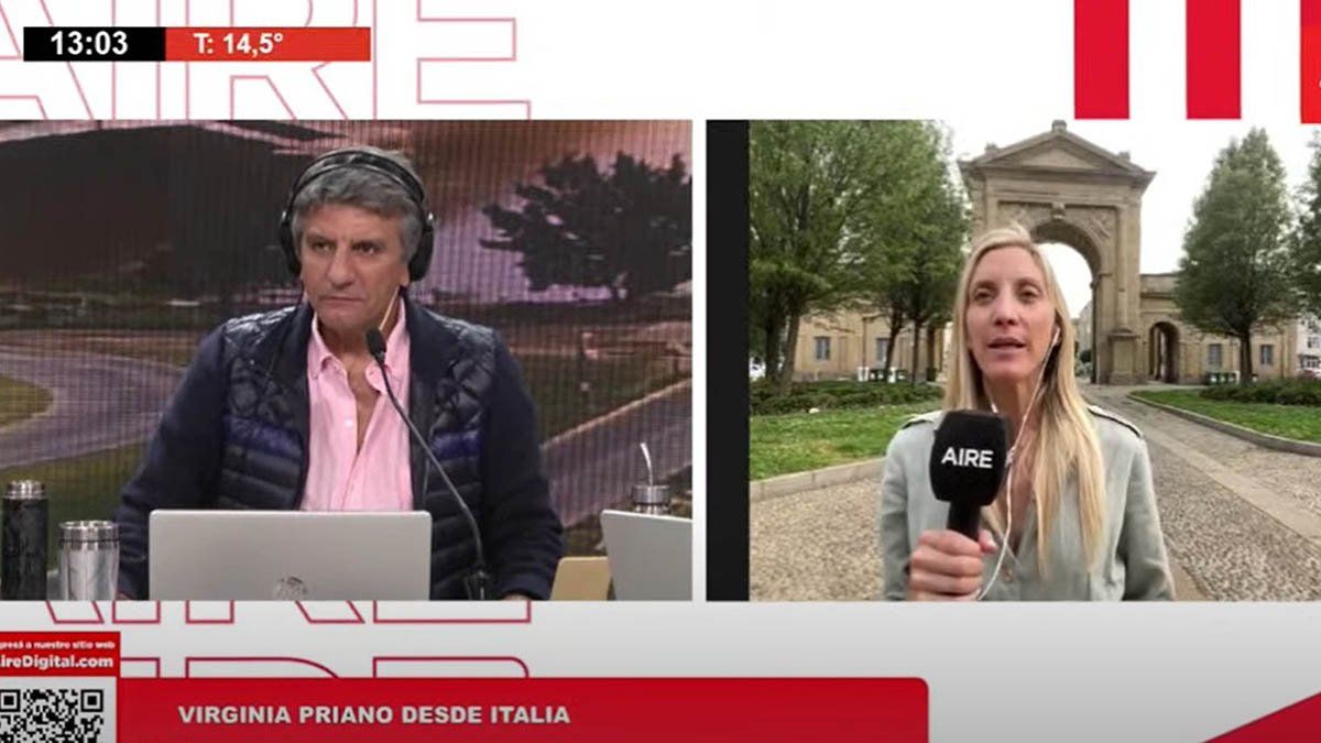 Priano dijo en Ahora Vengo que los pacientes con viruela del mono en Italia serán dados de alta en breve.&nbsp;