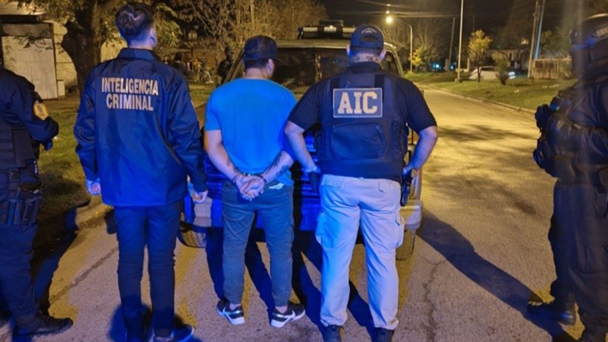 El arresto de Eric R. fue concretado por la División de Inteligencia de la Agencia de Investigación Criminal (AIC)