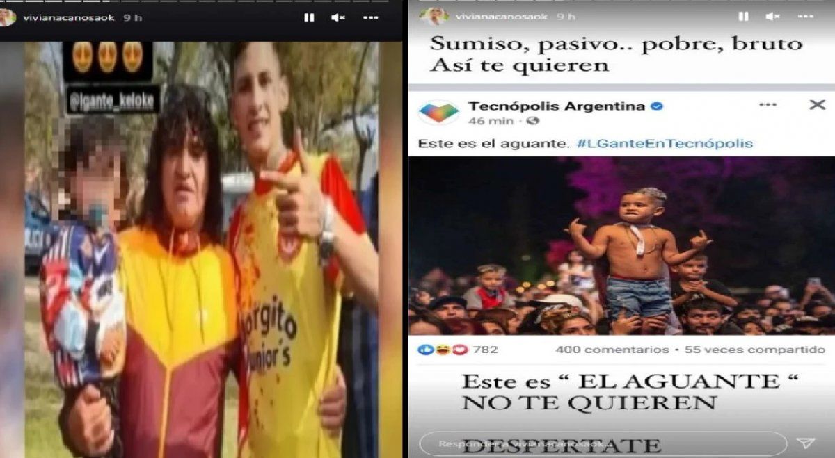 Viviana Canosa trató de pobres