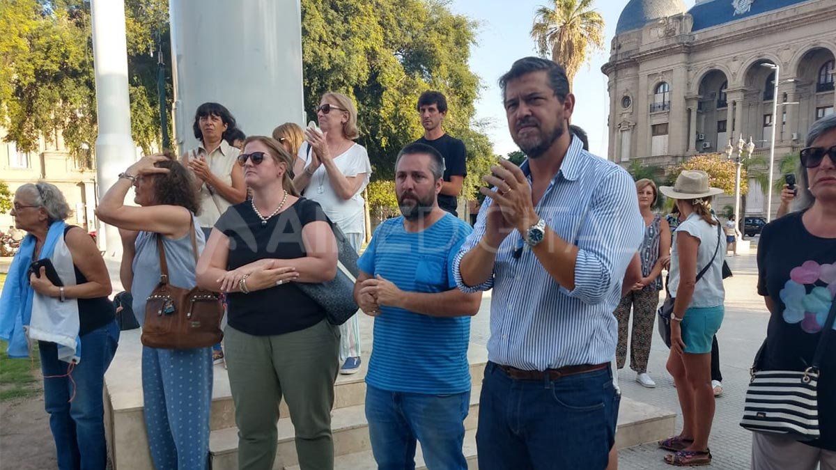 En Santa Fe también se recordó al fiscal Alberto Nisman