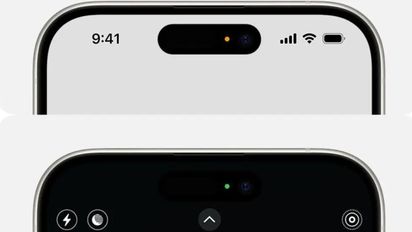 Qué significan los puntos naranja y verde en la parte superior del celular