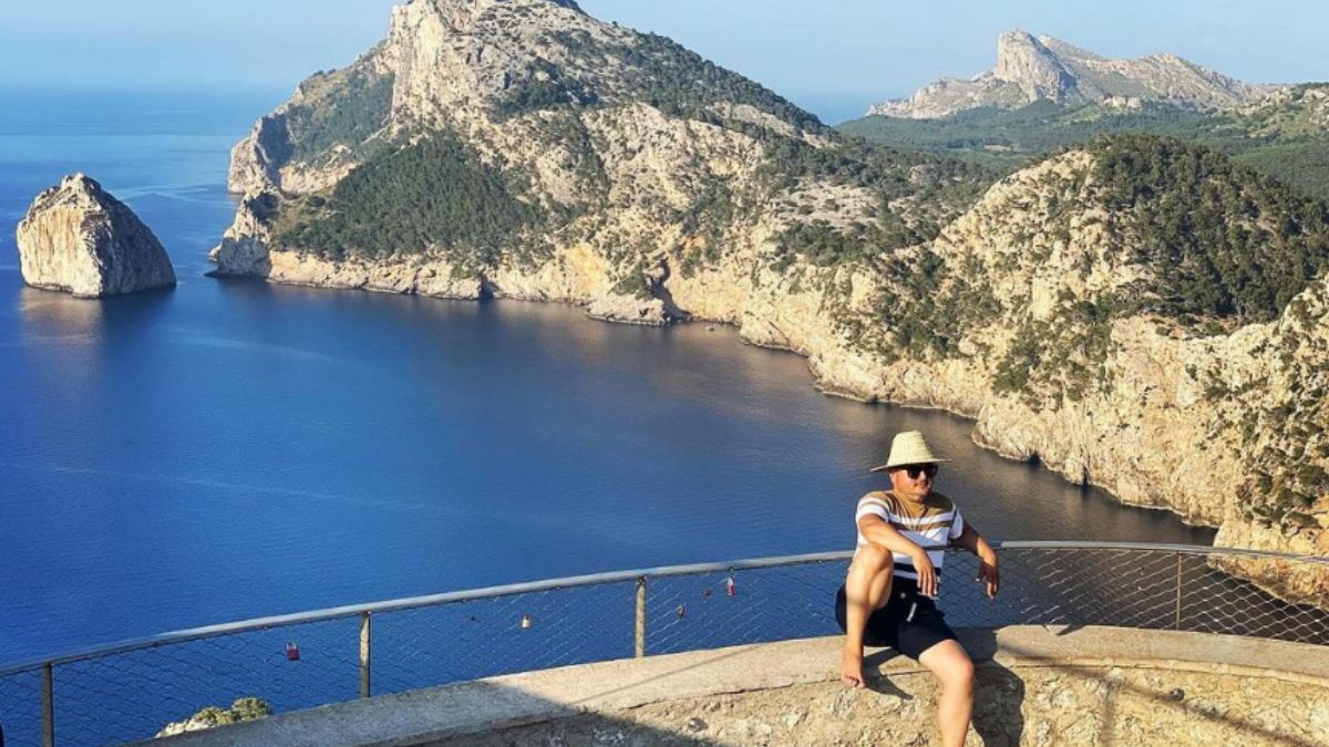 Así son las vacaciones de Rodolfo Vera Calderón a días de la final de MasterChef