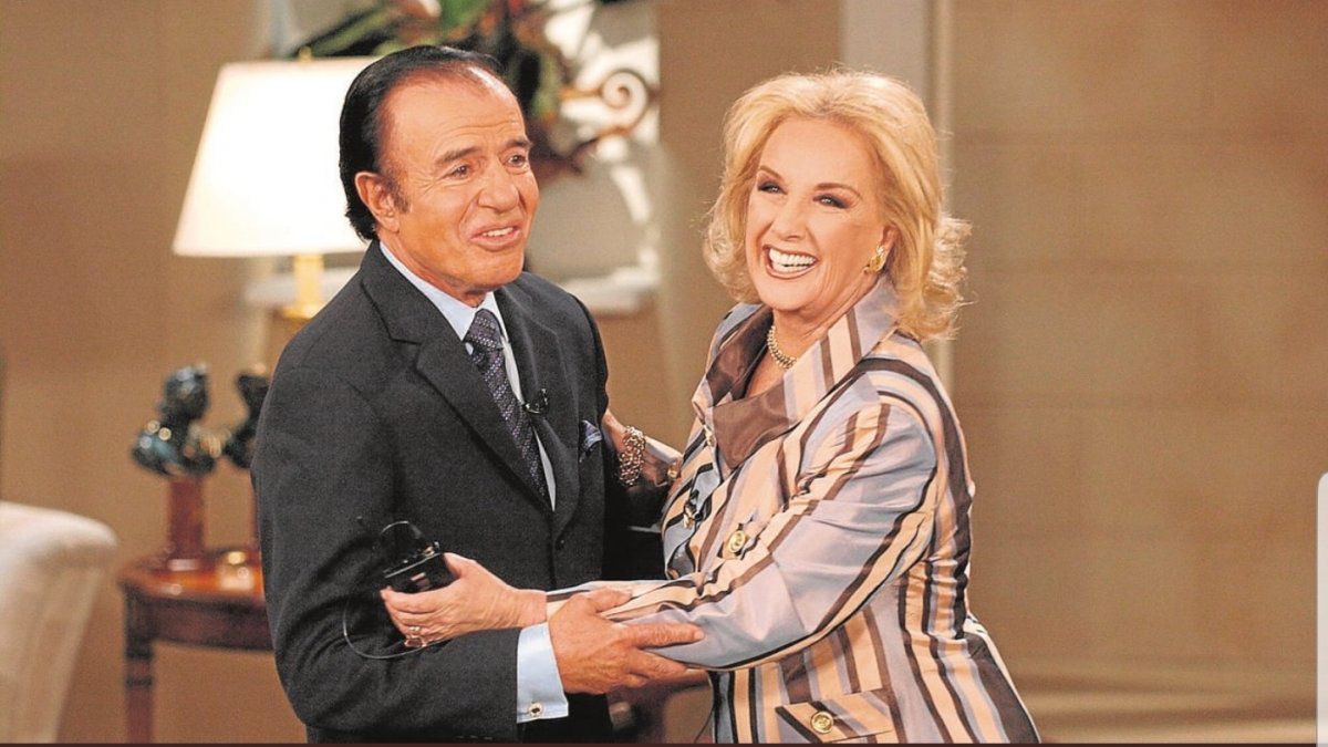 Mirtha Legrand recordó muy conmocionada a Carlos Menem en el día de su fallecimiento.