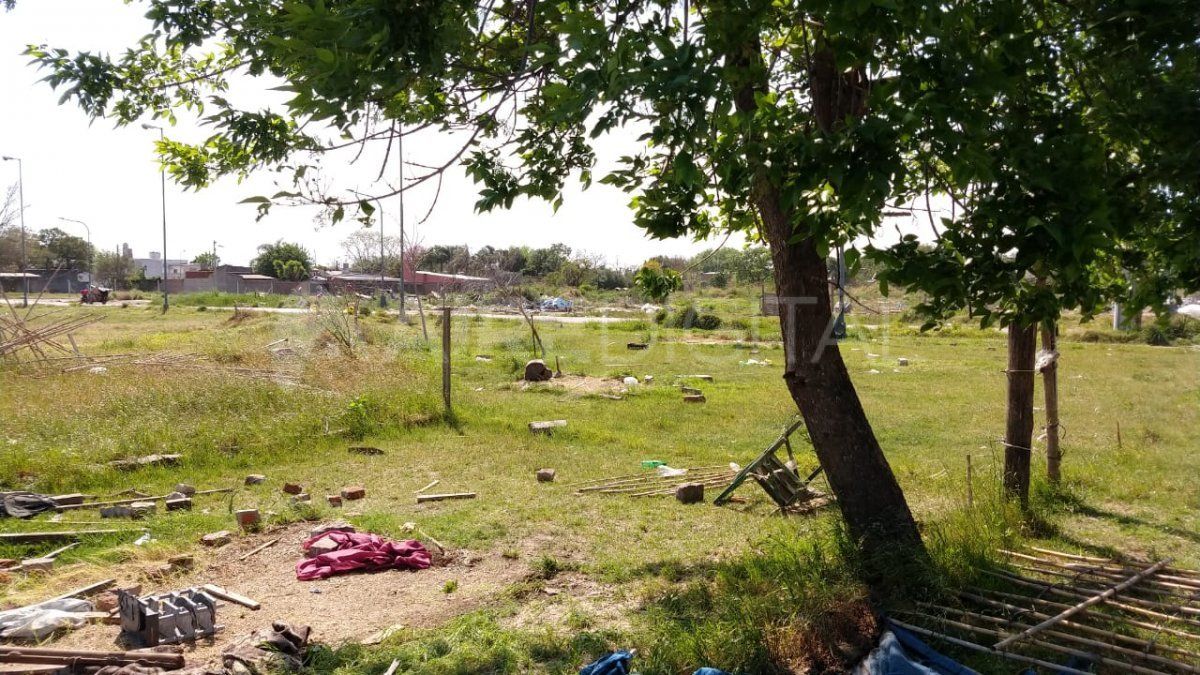 Los terrenos fueron usurpados en febrero de este año.