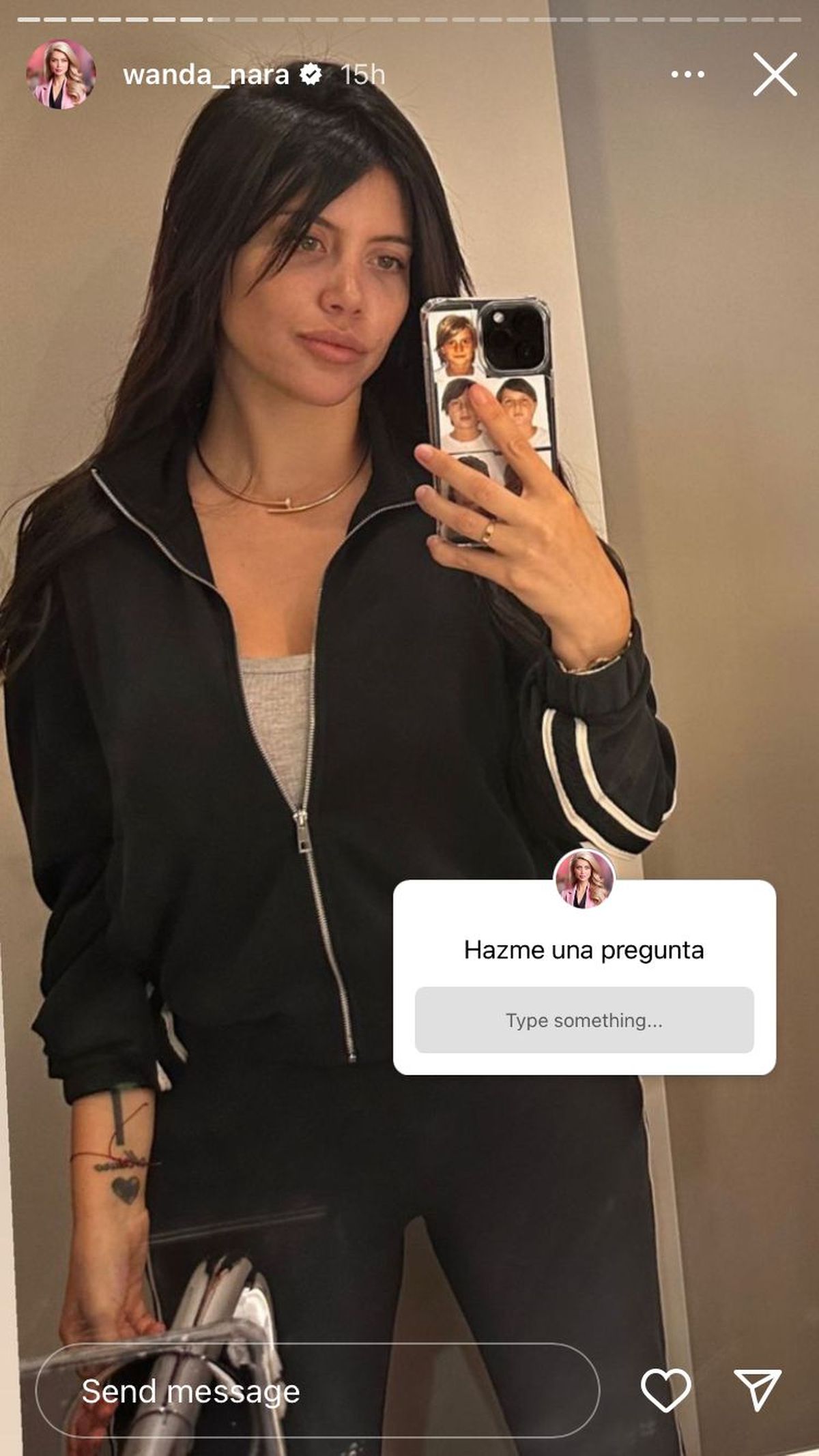 Wanda Nara vía Instagram. Wanda Nara vía Instagram. 