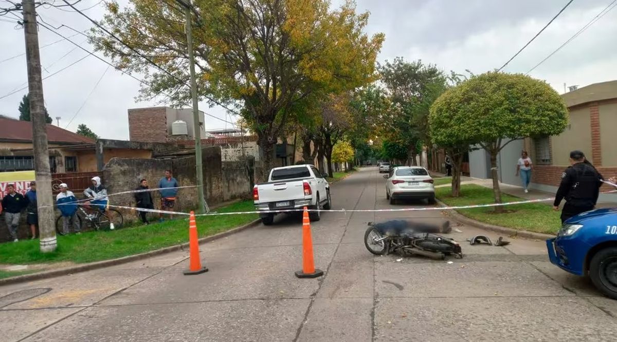 El accidente de tránsito ocurrió en el norte de Rosario