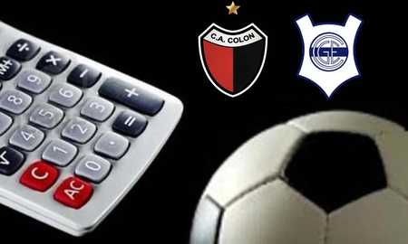 Colón vs. Gimnasia: cómo arrancará los promedios 2024 el que se quede. Colón vs. Gimnasia: cómo arrancará los promedios 2024 el que se quede.