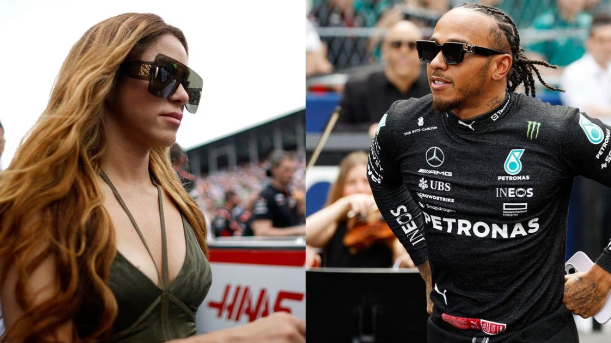 Shakira fue vista junto a Lewis Hamilton y crece los rumores de un nuevo romance.