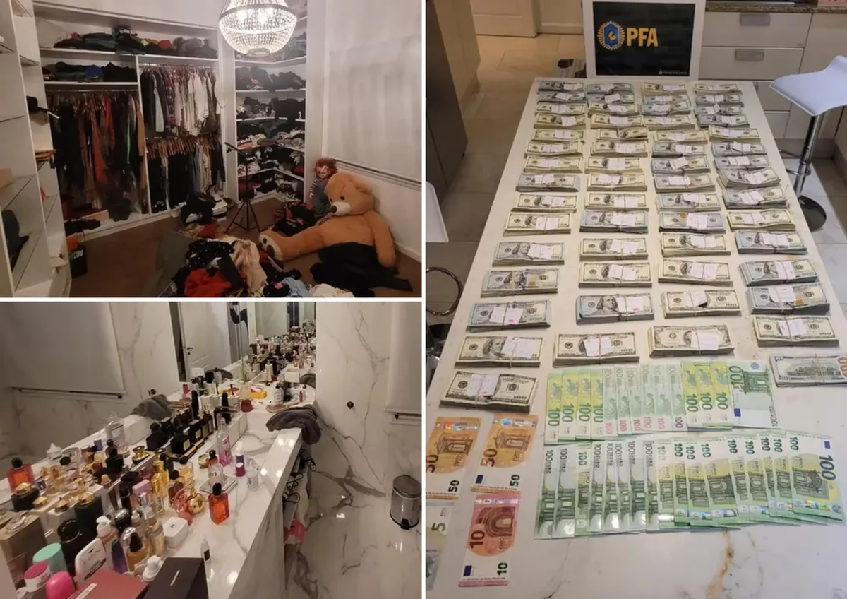 El allanamiento en la casa de Sofía Clerici dejó varias "sorpresas". El allanamiento en la casa de Sofía Clerici dejó varias "sorpresas".