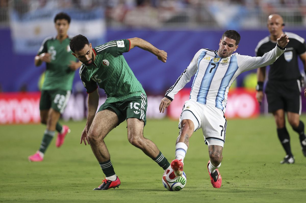 Rodrigo De Paul tuvo un gran partido y fue otra de las figuras de la noche. Rodrigo De Paul tuvo un gran partido y fue otra de las figuras de la noche.