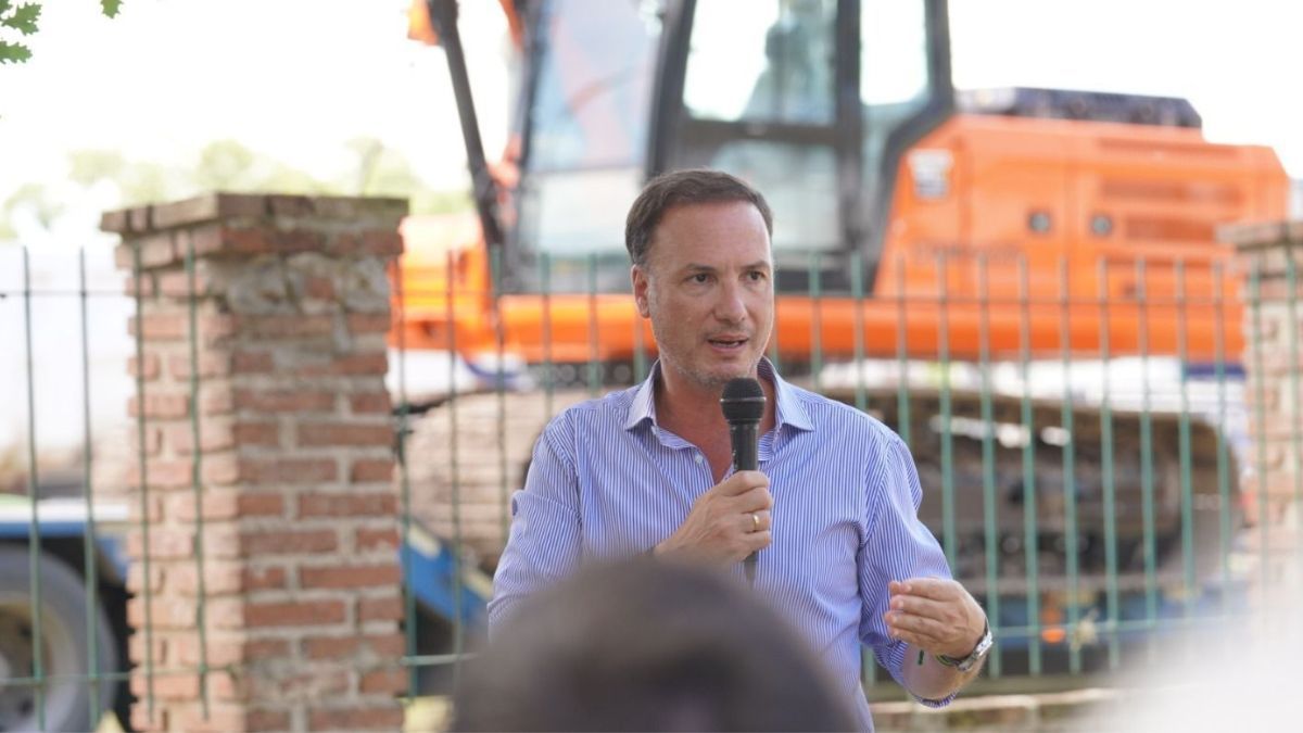 Lisandro Enrico, ministro de Obras Públicas de Santa Fe. 