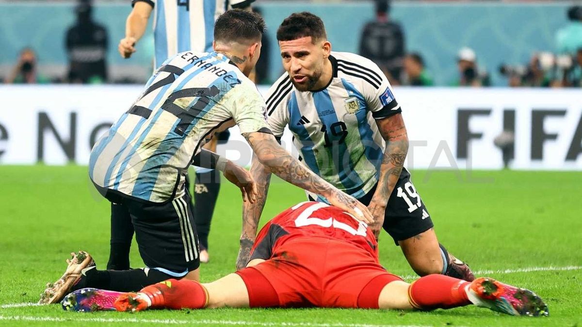 El arquero argentino tuvo una salvada espectacular en la última jugada del partido y evitó la definición por penales.