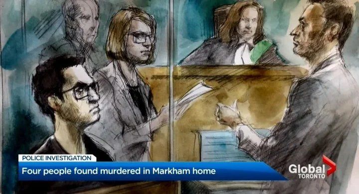 La cobertura del juicio de Menhaz Zaman, reflajaba por un medio de Canadá. Foto: Global News